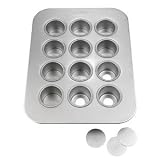 Chicago Metallic Mini Cheesecake Pan 12 Cavity