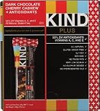 Kind Plus Antioxidant Bars Dark Chocolate Cherry Cashew -- 12 Bars