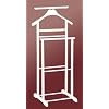 Butler's Solid Wood Clothes Stand / Valet Rack / Coat Hanging Rail (White Colour)