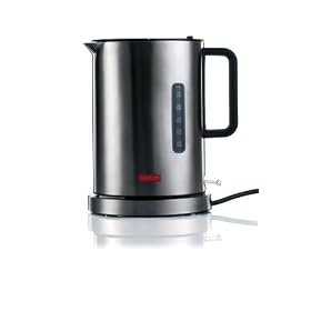 Bodum UK Ibis electric cordless kettle, matt steel finish