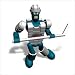 Ice Hockey Player (Teal)