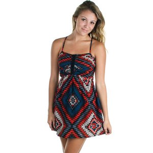 Womens Billabong Davenport Dress Black Medium