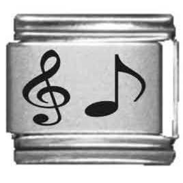 Buy Clearly Charming Music Note Laser Italian Charm made by Clearly Charming now!