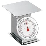 New Weston 44lb. Flat Top Stainless Steel Dial Scale All-Purpose Extremely Accurate Large Ideal