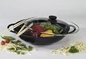 Alug.-Wok m.GD 36cm m.Zubehör