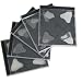 LINDY Double CD Case, 5 Pack