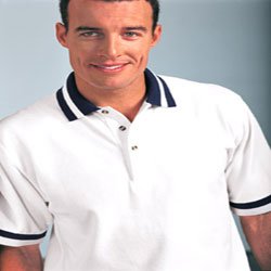 Port Authority Sport Shirt with Stripe Trim