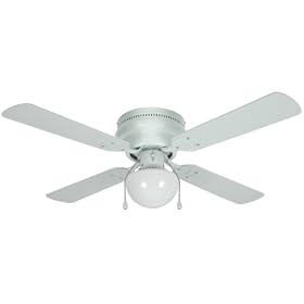 Hardware House 543603 Aegean 42-Inch Ceiling Fan White by Hardware House
