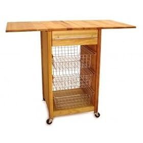 Basket Cart with 2 Drop Leaves - Catskill Craftsmen 7226 (Shipping Included) by Catskill Craftsmen