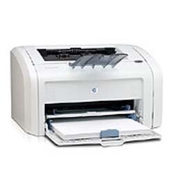 HP LaserJet 1018 - Printer - B/W - laser - A4 - 600 dpi x 600 dpi - up to 12 ppm - capacity: 150 sheets - USB
