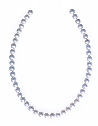 D'AMA Single Strand Freshwater AAA Quality Cultured Pearl 17 inch Necklace