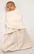 Halo Innovations Sleepsack Swaddle 100% Cotton, Cream, Small