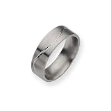 Titanium, Ocean Wave 7mm Band