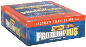 パワーバー, ProteinPlus, チョコレートピーナッツバター, 78gバー, 12/box(