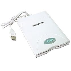Samsung USB External Floppy Disk Drive - White