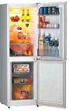 Homeking 220ltr combi fridge freezer HF220W