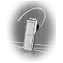 Samsung Bluetooth Headset WEP-750 silber