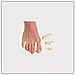 PediFix 3-Layer Toe Separators Medium 6/Pack