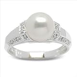 Feronia Japanese Akoya Cultured Pearl Ring