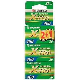 Fuji Superia CH 35mm 400 speed 36 exposure triple pack