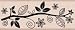 Leaf Branch Border Wood Mounted Stamp (Hero Arts)