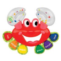 Click here to buy Sassy LeapFrog Baby Curious Crab Rattle by Sassy.
