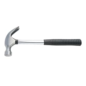 Fuller Tool 600-3116 16-Ounce Claw Hammer with Tubular Handle and Sueded Grip