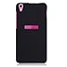 Mokingtop® Slim Melody Protective Pc Flexible Skin Hard Case for Lenovo S850 (Black)
