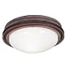 Hunter 27199WK Low Profile "Marine II" Outdoor Light 80watt Weathered Brick
