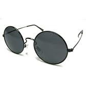 （セレンディップス）serendips スタンダード 丸メガネ サングラス Black/black