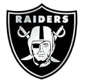 Oakland Raiders Silver Auto Emblem