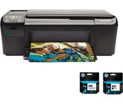 HP - Photosmart C4680 - Imprimante multifonctions tout-en-un - 29 ppm - USB - 64 Mo