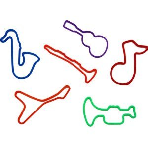 Musical Instruments Shaped Bands