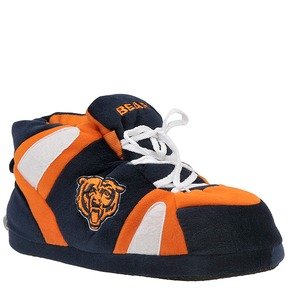 Happy Feet Chicago Bears NFL Slipper - SM Navy
