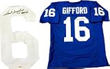 Frank Gifford "HOF 77" Autographed / Signed New York Giants Jersey (James Spence)