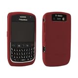 Blackberry 8900 (Javelin) Dark Red Skin Case
