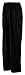 Augusta Sportswear Brushed Tricot Tearaway Pant, BLACK, Small