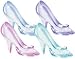 Cinderella Dreamland Slipper Shaped Sidewalk Chalk (4 count) Image