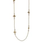Antiquities Couture Vintage-Inspired Couture Pearl Bumble Bee Necklace