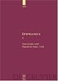 Epiphanius: I Ancoratus Und Panarion Haer 1-33 (Die Griechischen Christlichen Schriftsteller der ersten Jahrhunderte) (German Edition)