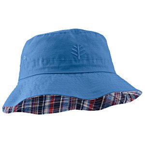Coolibar UPF 50+ Boy's Reversible Cotton Sun Hat