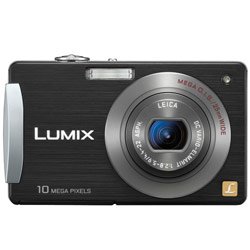 Panasonic Lumix DMC-FX500K 10.1MP Digital Camera with 5x Wide Angle MEGA Optical Image Stabilized Zoom (Black)