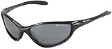 Bolle Vangel 'Snakes' Sunglasses, Glossy Black Frame/ POLARIZED TNS Gun Gray Lenses/ Silver Flash
