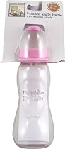 9 oz. Angle Bottle (no-drip cap), Pink