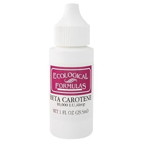 Cardiovascular Research - Beta Carotene Drops, 10,000 IU, 1 oz liquid