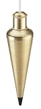 Empire Level 932BR Brass Plumb Bob, 32 Ounces