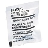 Numbering Machine Ink Pad for BAT 98203, 9802060, 9830615, 9802053, Black Ink GBC9808196