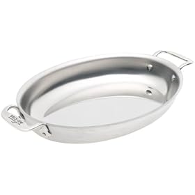 All-Clad Master Chef 2 12-Inch Oval Au Gratin Pan by All-Clad
