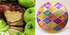 Granny Smith Apple 10 Coffee Cake (Diamond Gift Tin)