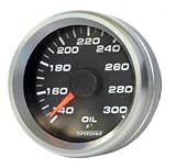SpeedHut (G-OIL-02) Revolution Oil Temp Gauges - oil temp 140-300F* With Sender And Wiring